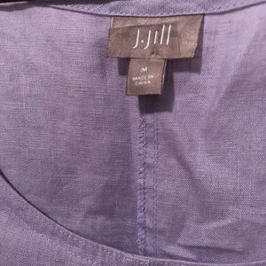 J Jill linen maxi dress.